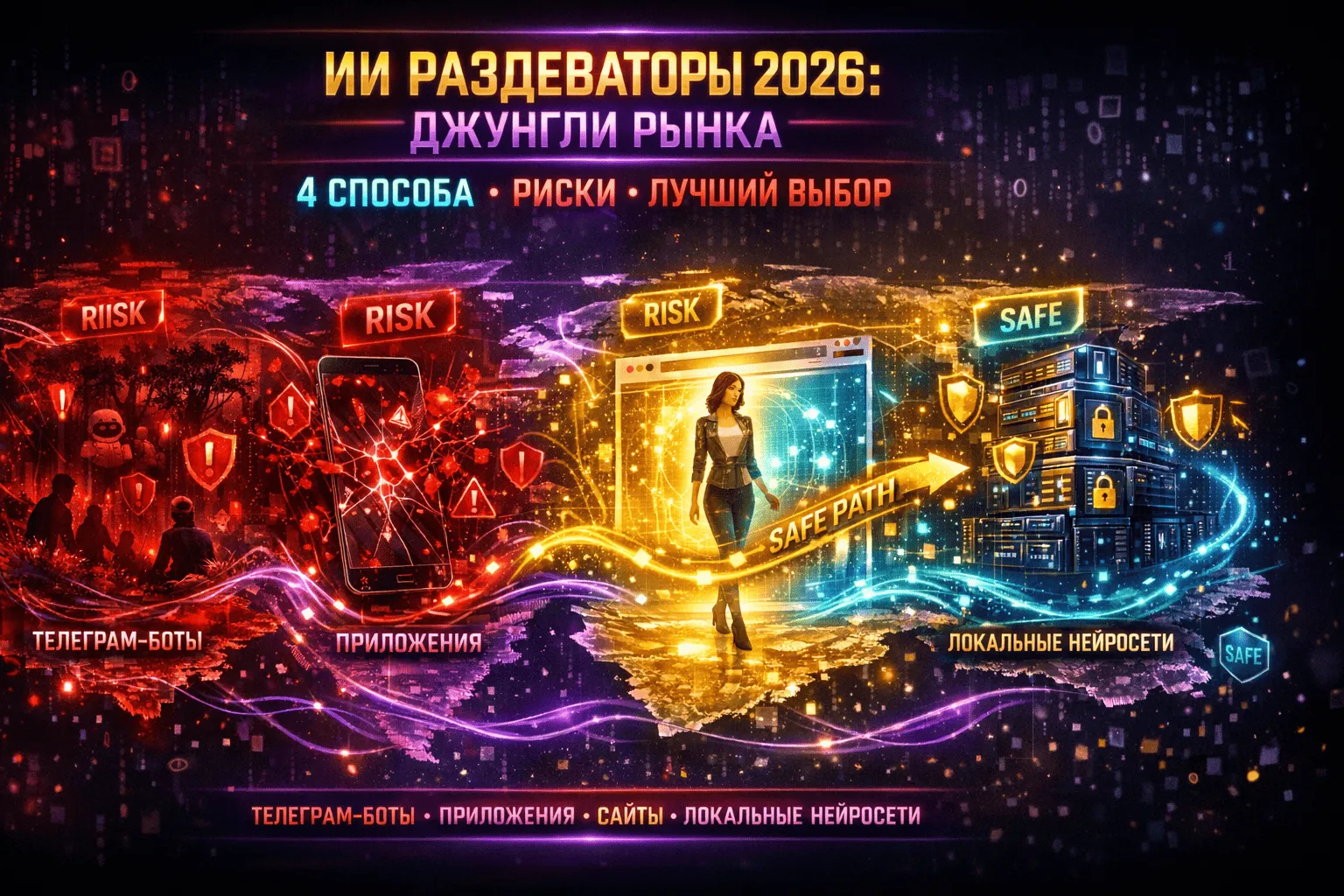 ИИ раздеватор в 2026 — боты, приложения и сайты: что реально работает